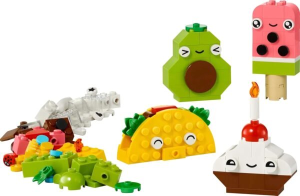 LEGO Classic Creative Food Friends Imaginative Pretend-Play Toy 11039 Building Blocks Toys for 4+ Gift for Boys and Girls  Anvit Toy World - Image 2