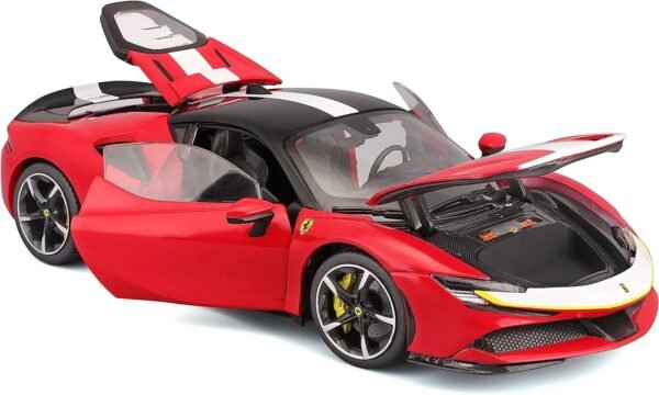 Bburago 118 Ferrari Signature - SF90 Stradale Assetto Fiorano Diecast Car  Amazon.in: Toys & Games - Image 3