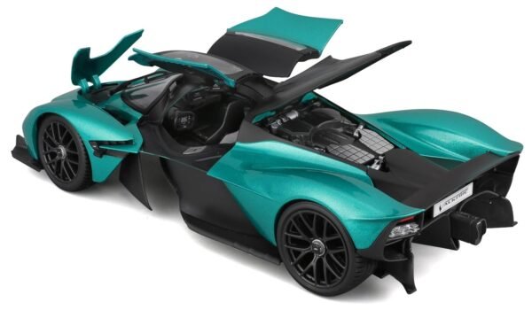 Maisto - 1/18 Scale Model Compatible with Aston Martin Valkyrie 2022 Sportcs Car Collectible Miniature Model (Green)  Anvit Toy World - Image 3