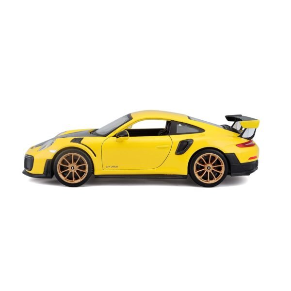 Bburago Maisto Porsche 911 Gt2 Rs Yellow With Carbon Hood 1/24 Diecast Model Car 31523  Anvit Toy World - Image 13