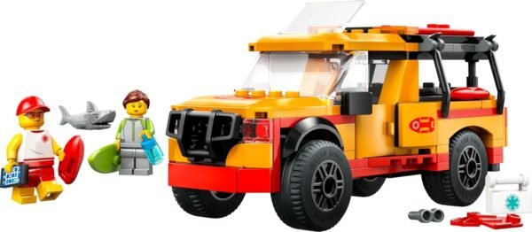 LEGO City Lifeguard Beach Rescue Truck Playset 60453 Building Blocks Toys for 6+ Gift for Boys and Girls  Anvit Toy World - Image 2