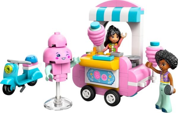 LEGO Friends Cotton Candy Stand and Scooter Toy Pretend-Play Set 42643 Building Blocks Toys for 6+ Gift for Boys and Girls  Anvit Toy World - Image 2