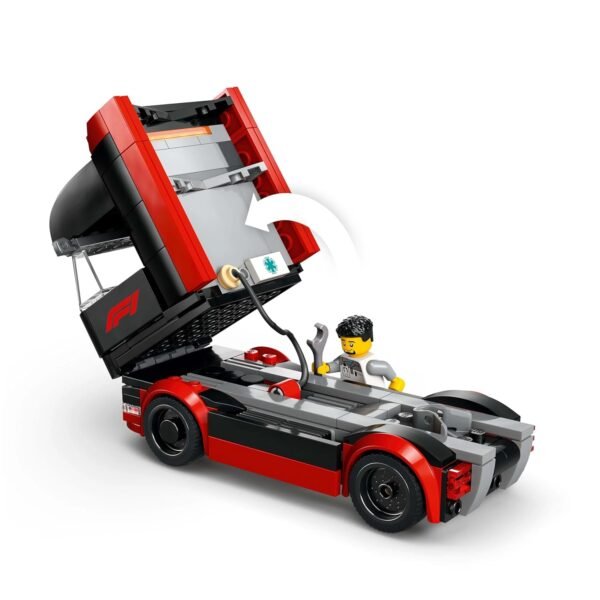 LEGO City F1 Truck with RB20 & AMR24 F1 Cars Toy Race Vehicle Transporter Playset 60445  Anvit Toy World - Image 7