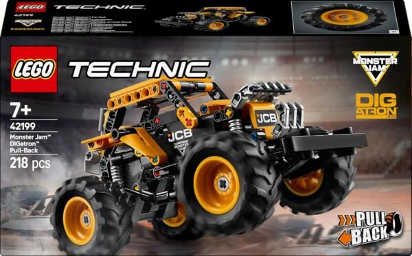 LEGO Technic Monster Jam DIGatron Pull-Back Truck Toy 42199 Building Blocks Toys for 7+ Gift for Boys and Girls  Anvit Toy World - Image 8