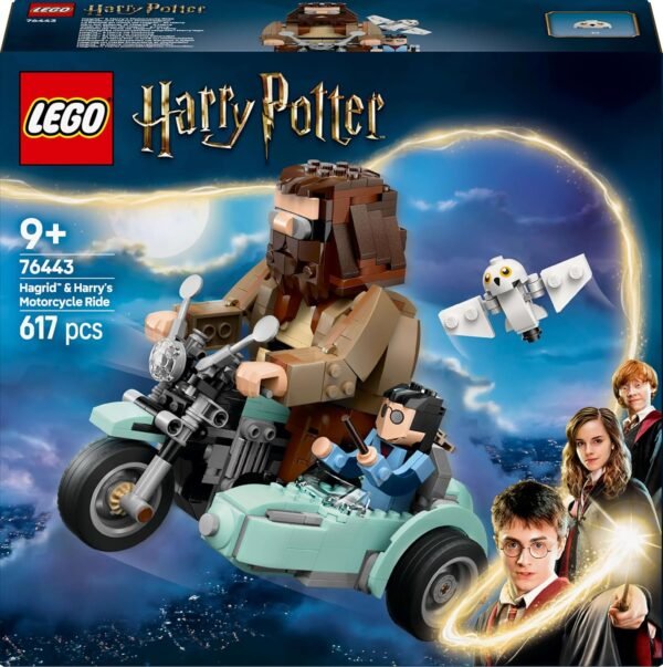 LEGO Harry Potter Hagrid & Harry’s Motorcycle Ride, Magical Toy 76443 Building Blocks Toys for 9+ Gift for Boys and Girls  Anvit Toy World - Image 7