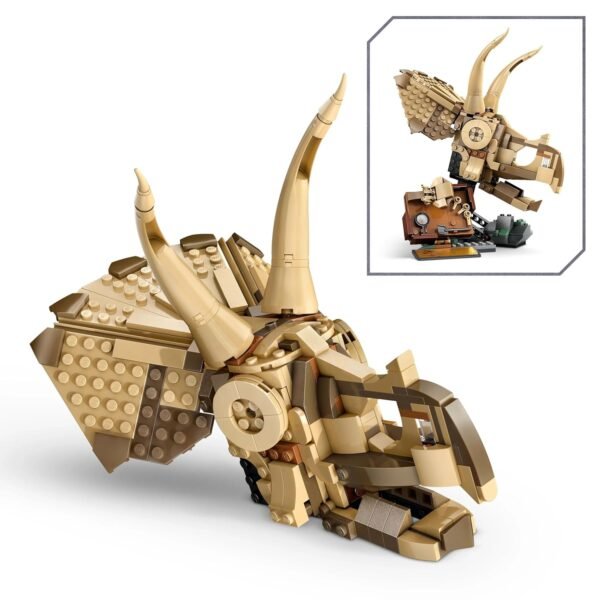 LEGO Jurassic World Dinosaur Fossils Triceratops Skull Model Set 76969 Building Blocks Toys for 9+ Gift for Boys and Girls  Amazon.in: Toys & Games - Image 5