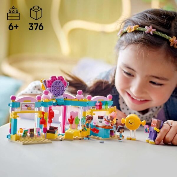 LEGO Friends Heartlake City Candy Store Pretend-Play Set, Role-Play Toy 42649 Building Blocks Toys for 6+ Gift for Boys and Girls  Anvit Toy World - Image 4