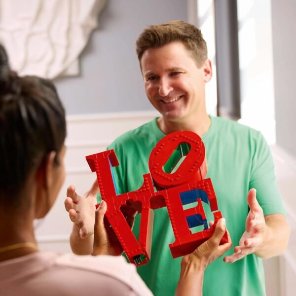 LEGO Art Love, Gift for Couples and Home Decor Idea 31214 Building Blocks for 18+ Gift  Anvit Toy World - Image 5