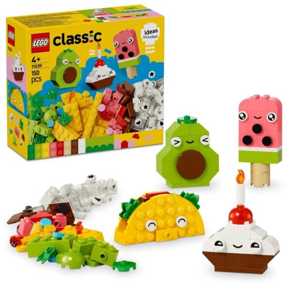 LEGO Classic Creative Food Friends Imaginative Pretend-Play Toy 11039 Building Blocks Toys for 4+ Gift for Boys and Girls  Anvit Toy World