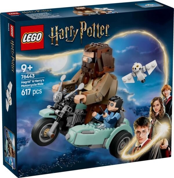 LEGO Harry Potter Hagrid & Harry’s Motorcycle Ride, Magical Toy 76443 Building Blocks Toys for 9+ Gift for Boys and Girls  Anvit Toy World - Image 8
