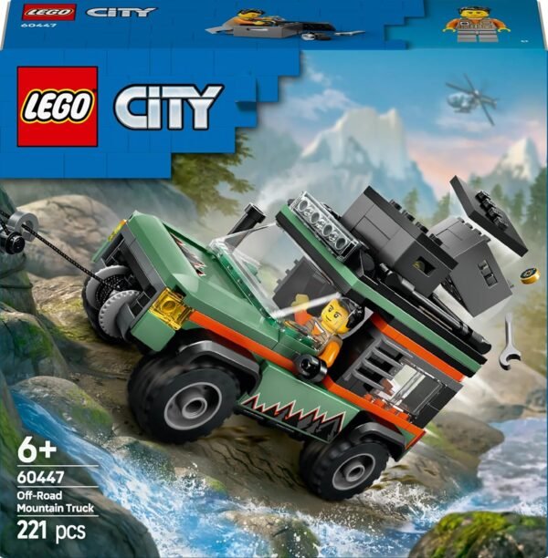 LEGO City Off-Road 4x4 Mountain Truck Adventure Toy 60447 Building Blocks Toys for 6+ Gift for Boys and Girls  Anvit Toy World - Image 8