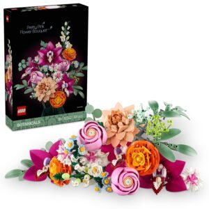 LEGO Botanicals Pretty Pink Flower Bouquet Floral Decor 10342 Building Blocks for 18+ Gift  Anvit Toy World