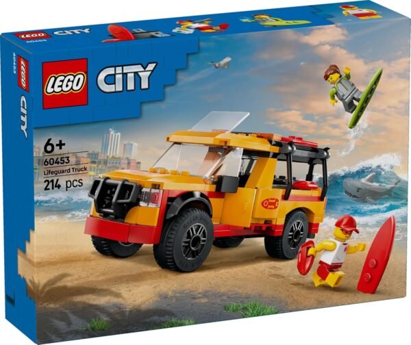 LEGO City Lifeguard Beach Rescue Truck Playset 60453 Building Blocks Toys for 6+ Gift for Boys and Girls  Anvit Toy World - Image 8