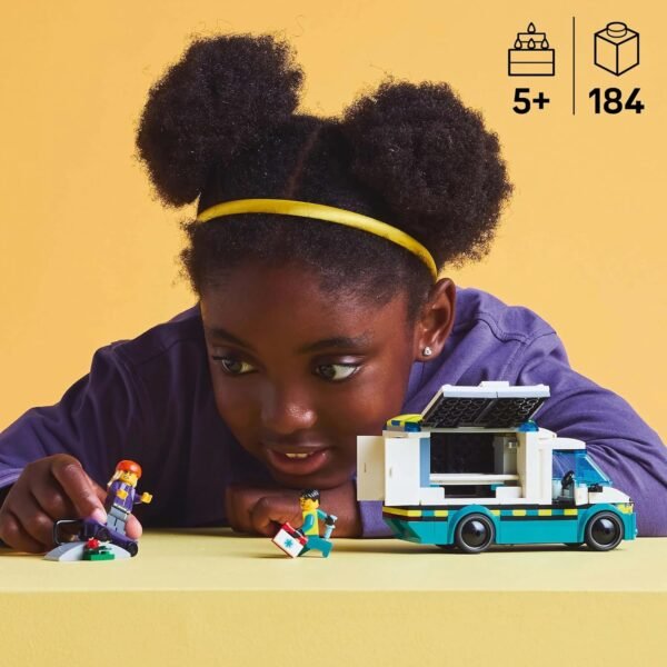 LEGO City Emergency Ambulance Toy Truck Building Set 60451 Building Blocks Toys for 5+ Gift for Boys and Girls  Anvit Toy World - Image 7