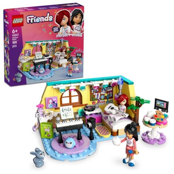 LEGO Friends Paisley’s Room Pretend Play Bedroom Playset 42647 Building Blocks Toys for 6+ Gift for Boys and Girls  Anvit Toy World