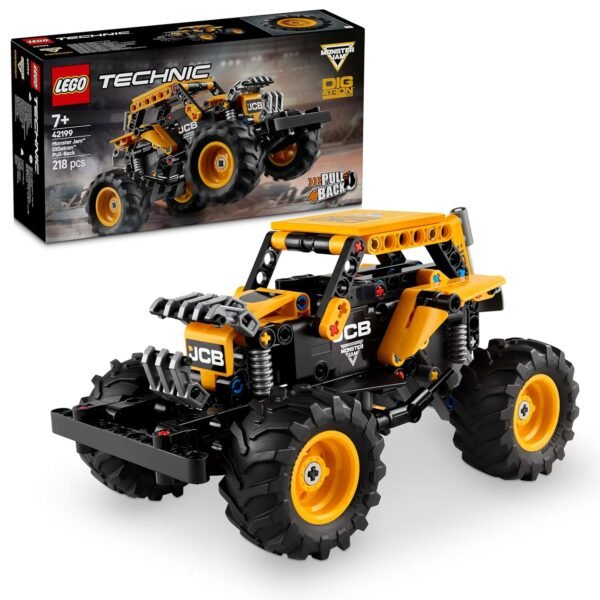 LEGO Technic Monster Jam DIGatron Pull-Back Truck Toy 42199 Building Blocks Toys for 7+ Gift for Boys and Girls  Anvit Toy World
