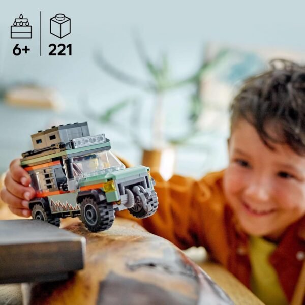 LEGO City Off-Road 4x4 Mountain Truck Adventure Toy 60447 Building Blocks Toys for 6+ Gift for Boys and Girls  Anvit Toy World - Image 4