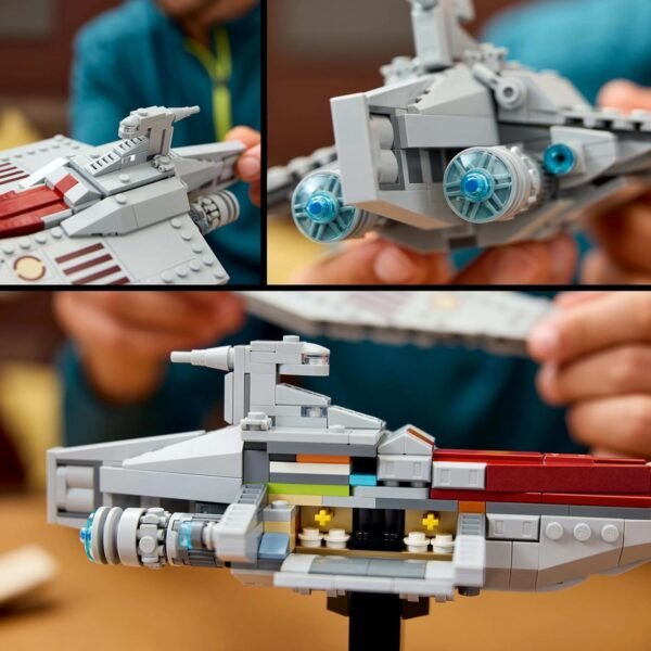 LEGO Star Wars Acclamator-Class Assault Ship, Buildable Starship Model 75404 Building Blocks for 18+ Gift  Anvit Toy World - Image 7