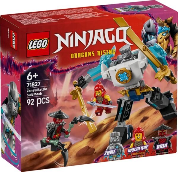 LEGO NINJAGO Zane’s Battle Suit Mech Pretend Play Toy Set 71827 Building Blocks Toys for 6+ Gift for Boys and Girls  Anvit Toy World - Image 9
