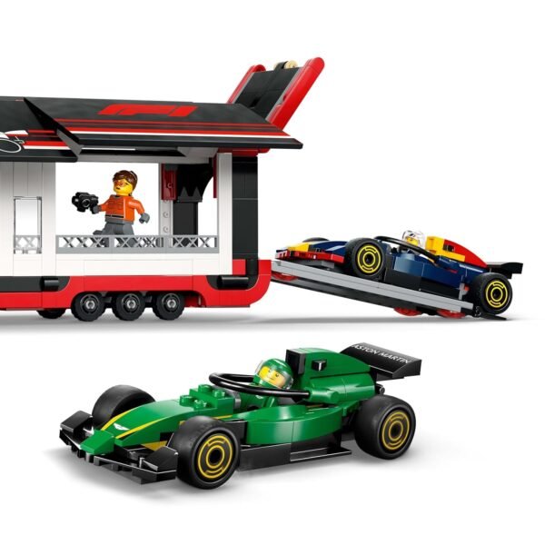 LEGO City F1 Truck with RB20 & AMR24 F1 Cars Toy Race Vehicle Transporter Playset 60445  Anvit Toy World - Image 4
