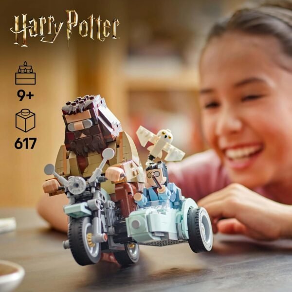 LEGO Harry Potter Hagrid & Harry’s Motorcycle Ride, Magical Toy 76443 Building Blocks Toys for 9+ Gift for Boys and Girls  Anvit Toy World - Image 3