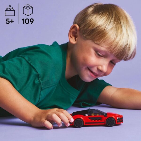 LEGO City Red Sports Car Supercar Toy Vehicle Set 60448 Building Blocks Toys for 5+ Gift for Boys and Girls  Anvit Toy World - Image 3