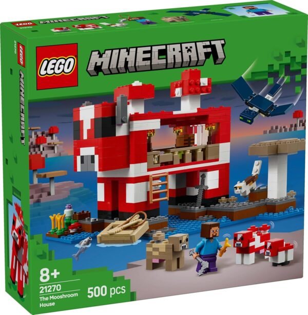 LEGO Minecraft The Mooshroom House Island Gamer Kit Toy for Kids 21270 Building Blocks Toys for 8+ Gift for Boys and Girls  Anvit Toy World - Image 8