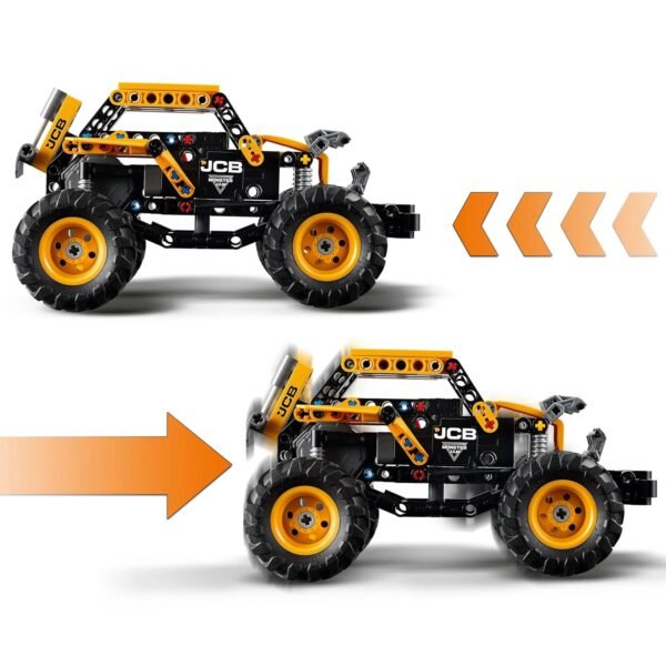 LEGO Technic Monster Jam DIGatron Pull-Back Truck Toy 42199 Building Blocks Toys for 7+ Gift for Boys and Girls  Anvit Toy World - Image 6