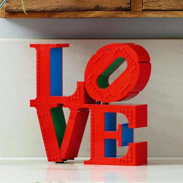 LEGO Art Love, Gift for Couples and Home Decor Idea 31214 Building Blocks for 18+ Gift  Anvit Toy World - Image 7
