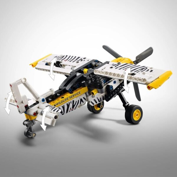 LEGO Technic Bush Plane Aircraft Toy Vehicle Gift Set for Kids 42198 Building Blocks Toys for 8+ Gift for Boys and Girls  Anvit Toy World - Image 7