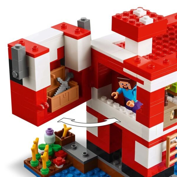 LEGO Minecraft The Mooshroom House Island Gamer Kit Toy for Kids 21270 Building Blocks Toys for 8+ Gift for Boys and Girls  Anvit Toy World - Image 7