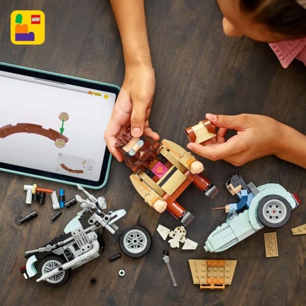 LEGO Harry Potter Hagrid & Harry’s Motorcycle Ride, Magical Toy 76443 Building Blocks Toys for 9+ Gift for Boys and Girls  Anvit Toy World - Image 5