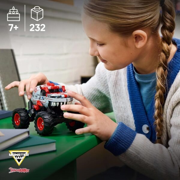 LEGO Technic Monster Jam ThunderROARus Pull-Back Truck Toy 42200 Building Blocks Toys for 7+ Gift for Boys and Girls  Anvit Toy World - Image 6