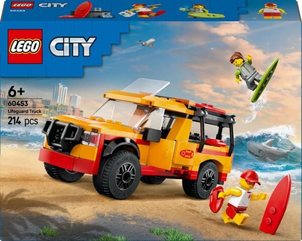 LEGO City Lifeguard Beach Rescue Truck Playset 60453 Building Blocks Toys for 6+ Gift for Boys and Girls  Anvit Toy World - Image 7