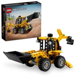 LEGO Technic Backhoe Loader Construction Toy Vehicle Set 42197 Building Blocks Toys for 7+ Gift for Boys and Girls  Anvit Toy World