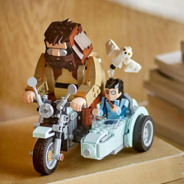 LEGO Harry Potter Hagrid & Harry’s Motorcycle Ride, Magical Toy 76443 Building Blocks Toys for 9+ Gift for Boys and Girls  Anvit Toy World - Image 4