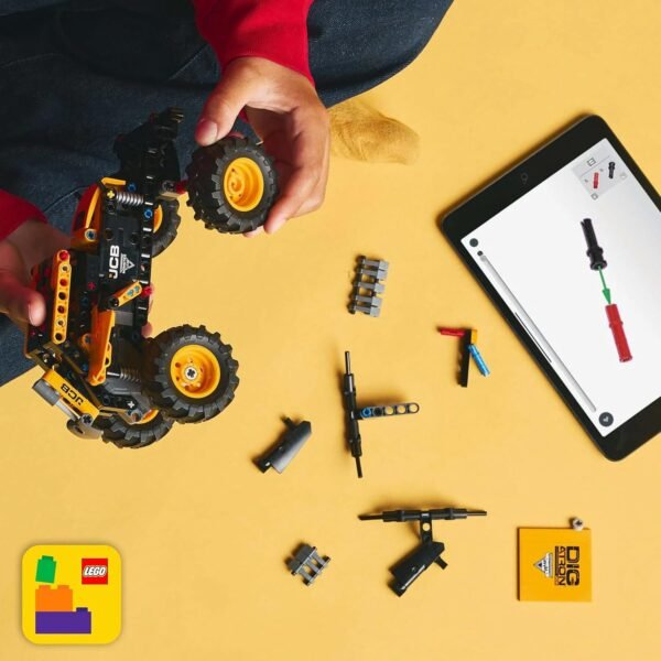 LEGO Technic Monster Jam DIGatron Pull-Back Truck Toy 42199 Building Blocks Toys for 7+ Gift for Boys and Girls  Anvit Toy World - Image 5