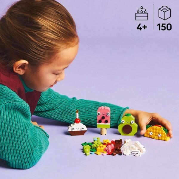 LEGO Classic Creative Food Friends Imaginative Pretend-Play Toy 11039 Building Blocks Toys for 4+ Gift for Boys and Girls  Anvit Toy World - Image 6