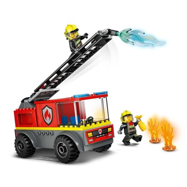 LEGO City Fire Ladder Truck, Firefighter Toy Vehicle Gift for Kids 60463 Building Blocks Toys for 4+ Gift for Boys and Girls  Anvit Toy World - Image 7