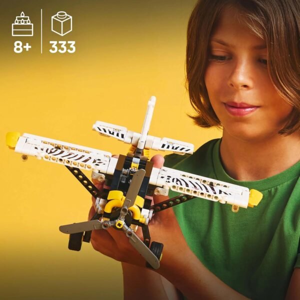 LEGO Technic Bush Plane Aircraft Toy Vehicle Gift Set for Kids 42198 Building Blocks Toys for 8+ Gift for Boys and Girls  Anvit Toy World - Image 3