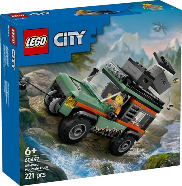 LEGO City Off-Road 4x4 Mountain Truck Adventure Toy 60447 Building Blocks Toys for 6+ Gift for Boys and Girls  Anvit Toy World - Image 9