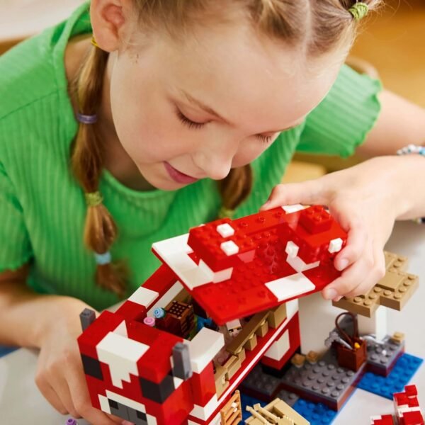 LEGO Minecraft The Mooshroom House Island Gamer Kit Toy for Kids 21270 Building Blocks Toys for 8+ Gift for Boys and Girls  Anvit Toy World - Image 5