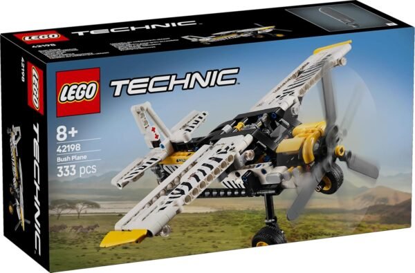 LEGO Technic Bush Plane Aircraft Toy Vehicle Gift Set for Kids 42198 Building Blocks Toys for 8+ Gift for Boys and Girls  Anvit Toy World - Image 9