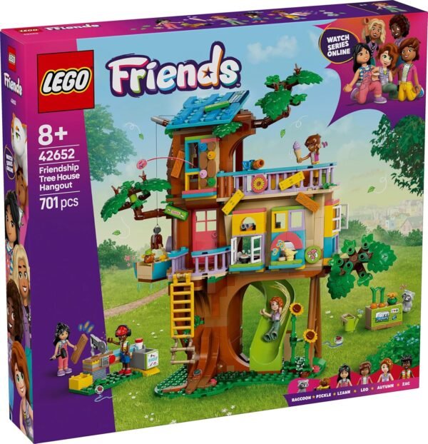 LEGO Friends Friendship Tree House Hangout Building Kit for Pretend Play 42652 Building Blocks Toys for 8+ Gift for Boys and Girls  Anvit Toy World - Image 9
