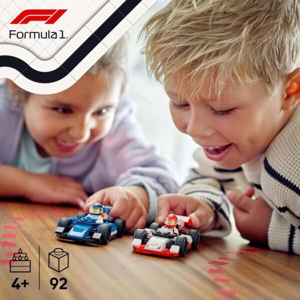 LEGO City F1 Williams Racing & Haas F1 Race Cars Vehicle Toy Set 60464 Building Blocks Toys for 4+ Gift for Boys and Girls  Anvit Toy World - Image 3