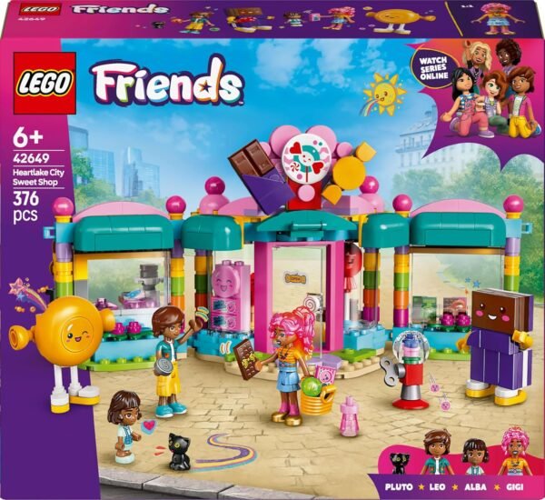 LEGO Friends Heartlake City Candy Store Pretend-Play Set, Role-Play Toy 42649 Building Blocks Toys for 6+ Gift for Boys and Girls  Anvit Toy World - Image 8