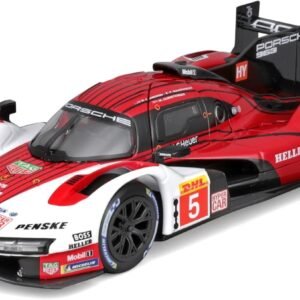 Bburago Metal Die-Cast - 1/24 Scale Model Compatible With Porsche Lmh 963 9Rd 4.6L Turbo V8 2023 Sports - Racing Car Model Red  Amazon.in: Toys & Games