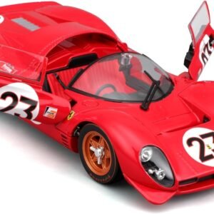Bburago - 1/24 Scale Model Compatible with Ferrari 330 P4 Daytona 1967 Racing Car Model  Anvit Toy World