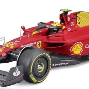 Bburago - 1/24 Scale Model Compatible With Ferrari Formula 1 Scuderia Monza Livery 2022 F1-75 Compatible With Carlos Sainz Replica, Red  Amazon.in: Toys & Games