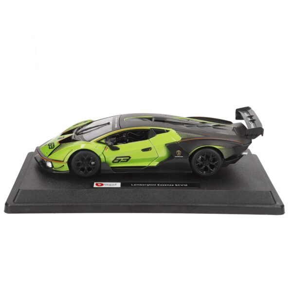 Bburago 124 Porsche Taycan Turbo S Diecast Car - White : Amazon.in: Toys & Games - Image 3